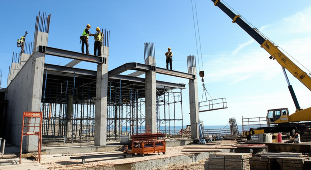 Construcción de obras